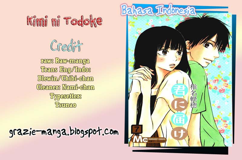 Kimi ni Todoke Chapter 26 Indonesia